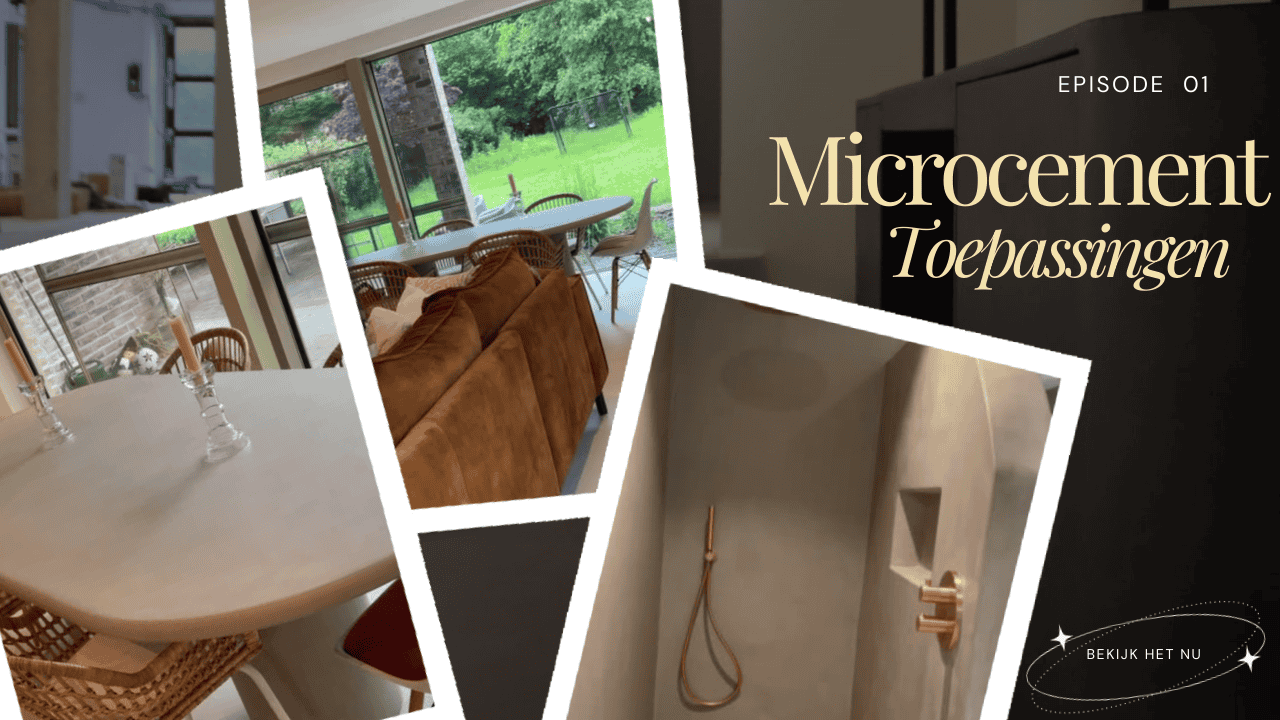 Microcement toepassingen videos