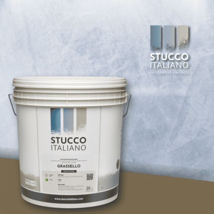 STUCCO GRASELLO - Extreem glanzende Venetiaanse pleister voor spiegel effect