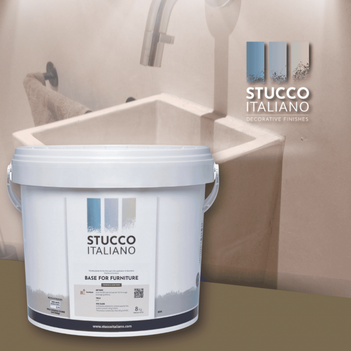 STUCCO ITALIANO BASE FOR FURNITURE 8KG