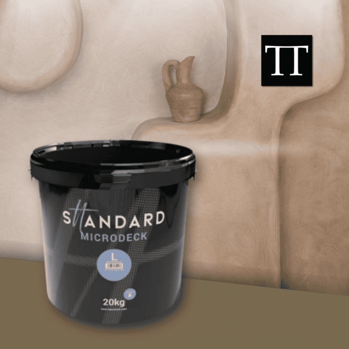 TOPCIMENT STTANDARD MICRODECK L 20kg – Cement + Resin